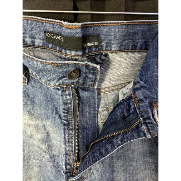 Rocawear Size 38x33 Denim Blue Jeans Original fit Vintage Y2K - Picture 4 of 4